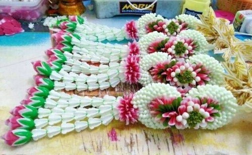 Pair garland artificial - garland,